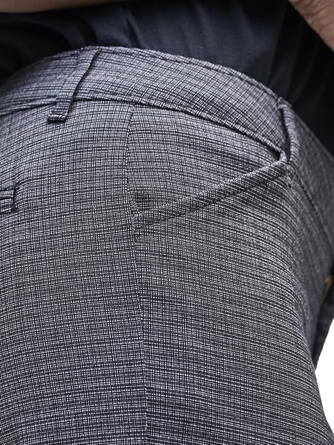 Black/White Rockhill Plaid