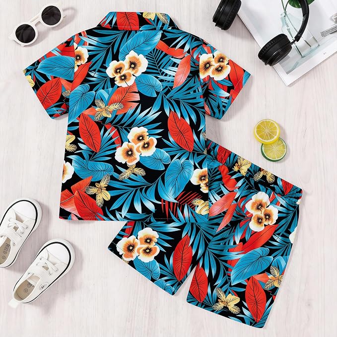 Blue-floral