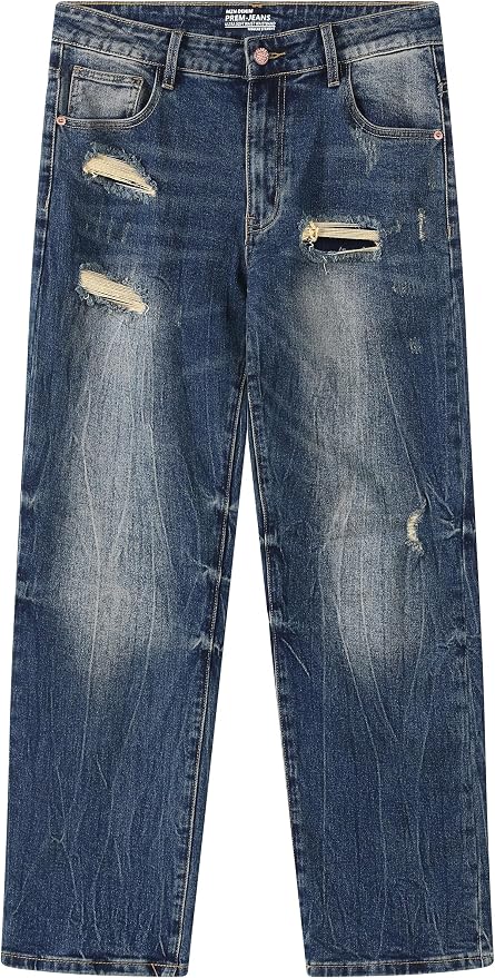 D#dark Blue Ripped