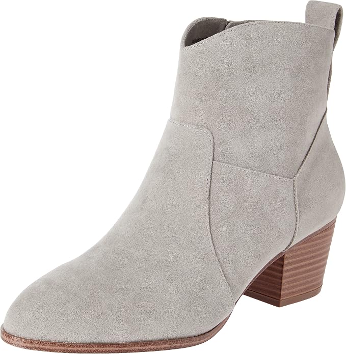 Light Grey Heather Microsuede