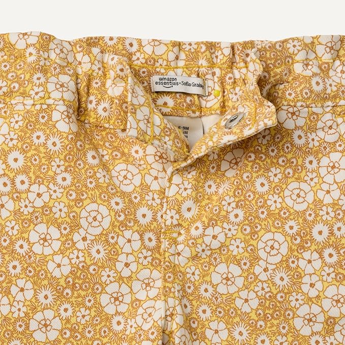 Light Yellow Delicate Floral
