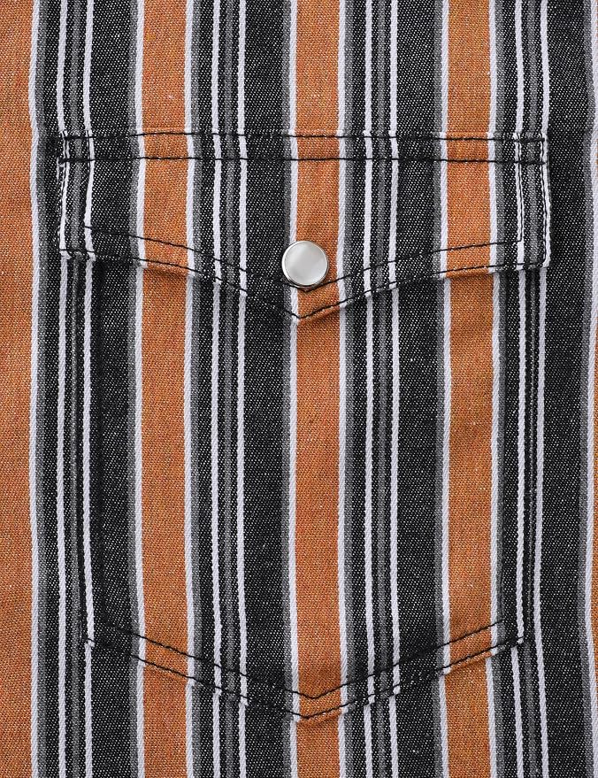 Denim Black Orange